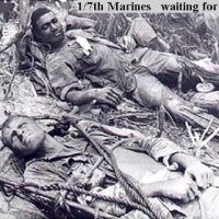 1st Bn - 7th Marines pic waiting for medevac