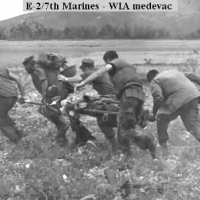 E-2/7th Marines - WIA medevac