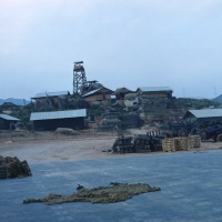 Supply nets on LZ Baldy Tarmac