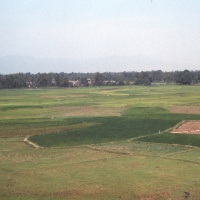 Wire around LZ Baldy