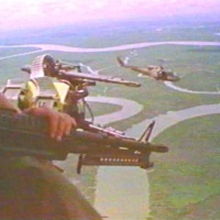 screen shots from Vietnam's Helicopter Heroes video tape