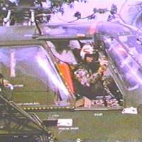 screen shots from Vietnam's Helicopter Heroes video tape
