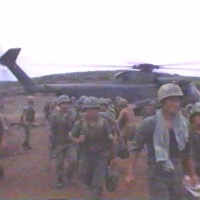 screen shots from Vietnam's Helicopter Heroes video tape
