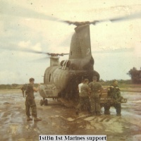 1stBn 1stMarines resupply