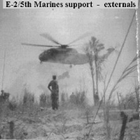 E-2/5th Marines support