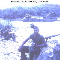 K-3/5th Marines security H46 down