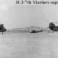 K-3/7th Marines: H46 support