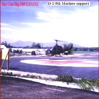 D-1/5th Marines Huie support