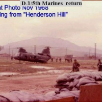 D-1/5th Marines H46 - return