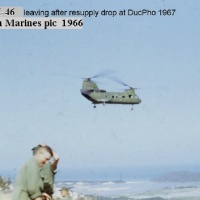 K-3/7th Marines H46 support 1966