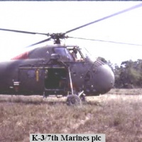 K-3/7th Marines H34 support