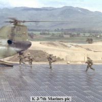 K-3/7th Marines HMM-265 troop pickup