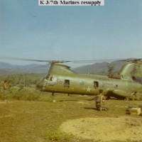 K-3/7th Marines H46 support