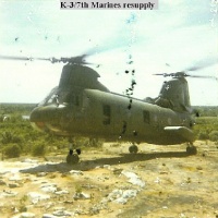 K-3/7th Marines H46 support