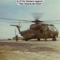 K-3/7th Marines H53 support