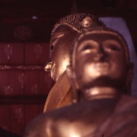 Bankok Temple Budda; Spring 1967