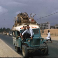 Vietnamese Bus near DaNang.