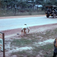 1967 Kids along HWY 1 Phu Bai