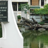B-52 Wreckage in Hanoi