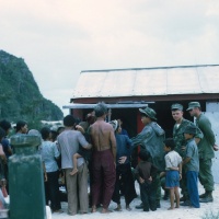 Villagers getting MED CAP care
