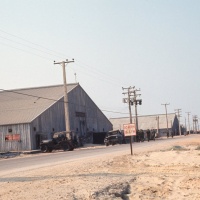 Street behind Hangars
