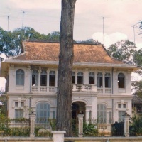 Abandoned French Colonial mansion