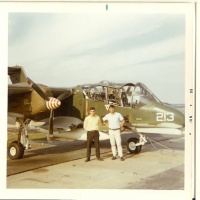 Tommy Carter and Scott Chellis - VMO-1 - 1969