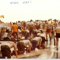 Wog Day 1980 aboard USS New Orleans (LPH-11)
