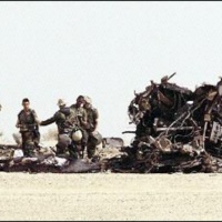 CH-46E CRASH PHOTO HMM-268
