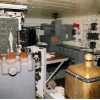Inside the turret of the New Jersey