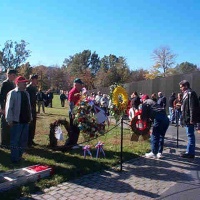 Presentation of Wreath