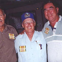 Jerry Gibson meets some of his old buddies from nam.