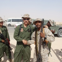 Sgt Smith Re-up with GySgt Garcia
