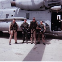Photo Op Before A Mission Iraq 2003