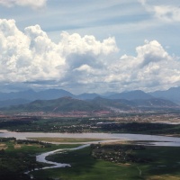 Song Han River south of Danang