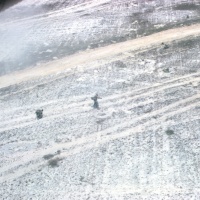 Spiraling out of zone with Marines below