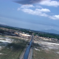 Taking off with Huey gun cover