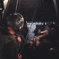 Corpsman with Marine Medevac