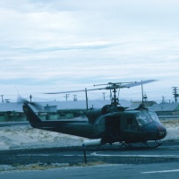 Medevac mission Huey Gunship