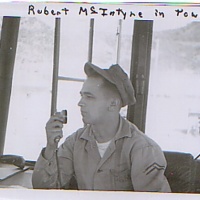 Robert McIntyne in the tower