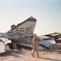 Al Asad jet grave yard