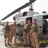 UN-1N Huey Crew Iraq 2003