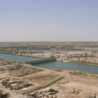Flying into Ar Ramadi