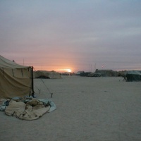 sun rising