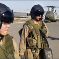 WOMEN MARINE PILOT IS at WAR in IRAQ