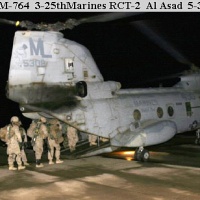 DoD: HMM-764 3-25thMarines RCT-2 Al Asad I F 5-3-05