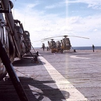 HMM-365 aboard USS Boxer in 1966 off of Vieques