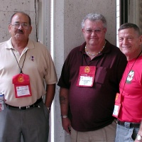 Three Red Lions