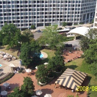 View from Hilton
