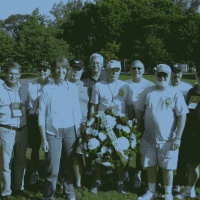 Some HMM-263 members pose for group picture